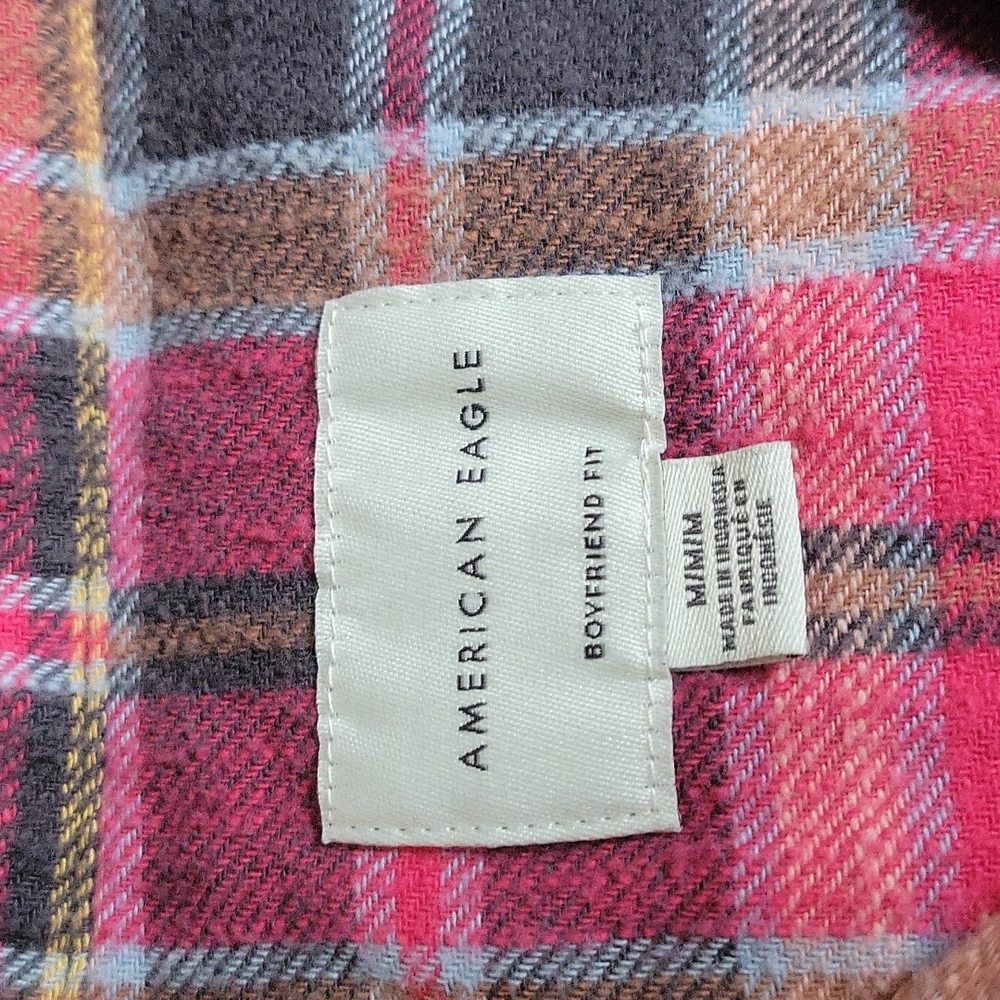 American Eagle  button up shirt size M - Picture 6 of 15